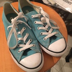 Blue converse